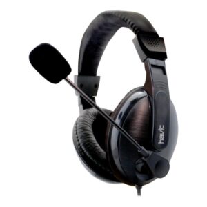 Havit Basicline Headphones med mikrofon. Model: HV-H139D. Sort. -