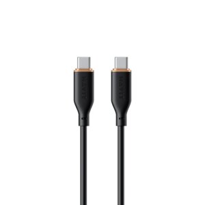 Havit CB603 USB-C opladekabel. USB-C til USB-C. 1.2 m. Sort. -