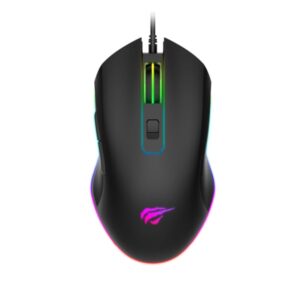 HAVIT HV-MS804 RGB gaming mus med LED lys. -
