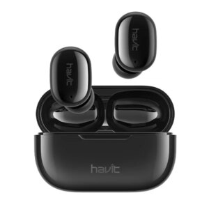 Havit TW925 TWS earbuds med opladningsetui. Sort. -