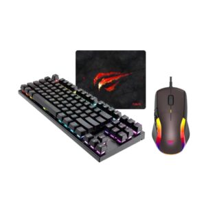 Havit Gaming pakke. Ultimate Gaming Pack. Tastatur, mus & sej musemåtte. -