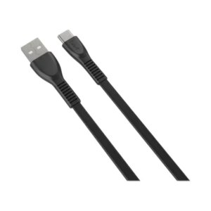 Havit USB-C Fladt kabel. HV-H612. 1.8 m. Sort. -