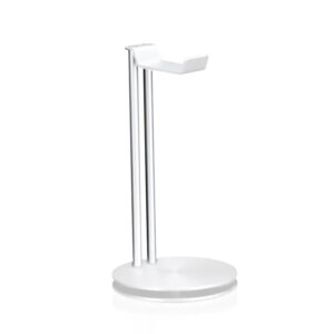 Flot Headset Stander i Metal Alu look til alle slags headphones. Hvid. -