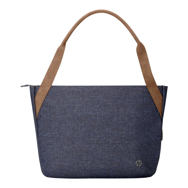 HP Renew Tote 14". Miljøvenlig skuldertaske til bærbar PC. HP Renew Tote 14". Miljøvenlig skuldertaske til din bærbare PC. Op til 14". Blå. -