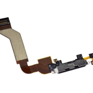 iPhone 4 dock connector flex kabel i OEM kvalitet. Sort. -