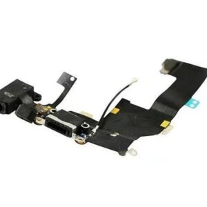iPhone 5 dock connector flex kabel i OEM kvalitet. Sort. -