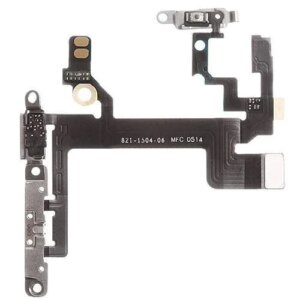iPhone 5S Power kabel. Tænd/sluk kabel i OEM kvalitet. -