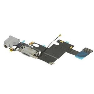 iPhone 6 dock connector flex kabel i OEM kvalitet. Grå. -