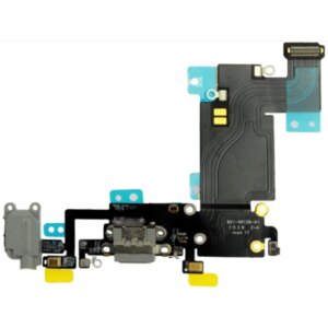iPhone 6S Plus dock connector flex kabel i OEM kvalitet. Grå. -