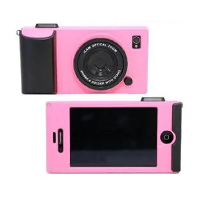 icam-lysered iCam cover til iPhone 4 & 4S. Lyserød. -