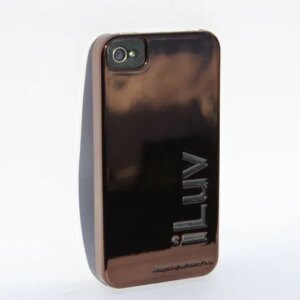 iLuv cover til iPhone 4 / 4S. Coffee. -