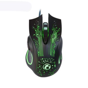 iMice X9 Ghost Knight Gaming Mus. Præcis og Ergonomisk Gamer Mus med RGB-lys -