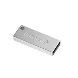 Intenso Premium Line USB 3.0 Drive. Minimalistisk USB memory stick. 64GB. Silver. -