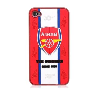 iPhone 4 / 4S Fodbold cover. Arsenal. -