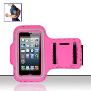 Sportsarmbånd til iPhone 5 / 5S. Pink. -