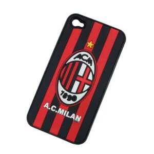 iPhone 5 / 5S /SE Fodbold cover. AC Milan. -