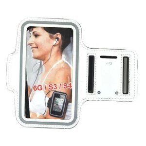 Sportsarmbånd til iPhone 6 Plus/6S Plus. Hvid. -