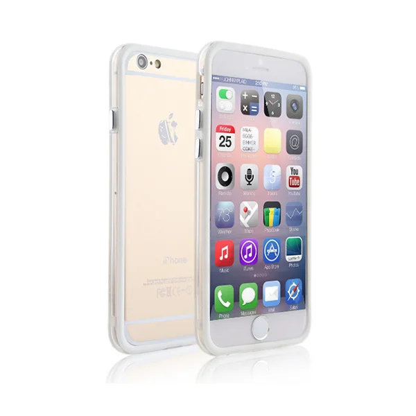 ip6-bumper-white iPhone 6 Plus/6S Plus bumper. Hvid. -