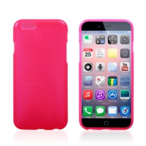 iPhone 6/6S TPU cover. Hot pink. -