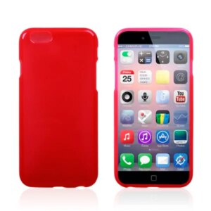 iPhone 6/6S TPU cover. Rød. -