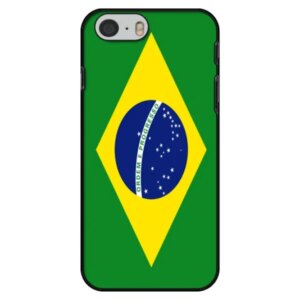 Brasiliansk flag. Retro cover til iPhone 6/6S. -
