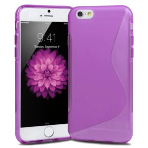 S-Line TPU cover til iPhone 6 Plus/6S Plus. Lilla. -