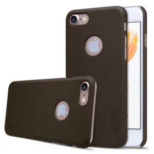 Nillkin Super Frosted Shield cover til iPhone 7. Brun. -