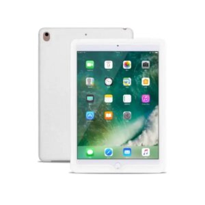 Silikone cover til iPad. Til alle iPad 9,7" modeller. Hvid. -