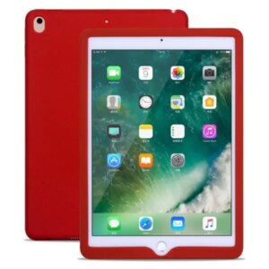 Silikone cover til iPad. Til alle iPad 9,7" modeller. Rød. -