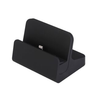 iPad Dock. Elegant Bordlader til både iPads og iPhones. Sort -