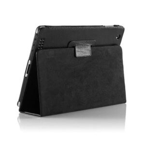 Lædertaske /-holder til iPad Air 2 & iPad Pro 9,7â. Sort. -