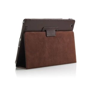 Lædertaske /-holder til iPad Air 2 & iPad Pro 9,7". Brun. -