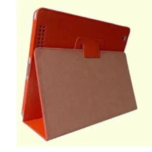 Lædertaske /-holder til iPad Air 2 & iPad Pro 9,7â. Orange. -