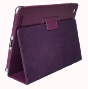 Lædertaske /-holder til iPad Air 2 & iPad Pro 9,7â. Lilla. -