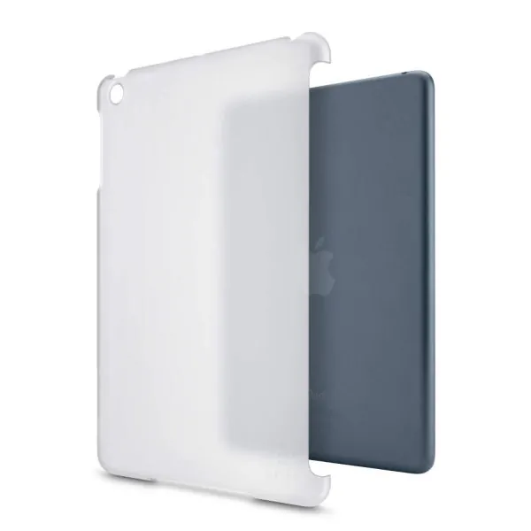 ipad-plastic-matwhite iPad 2/iPad 3/iPad 4 bagcover i hård plastik. Mat transparent. -