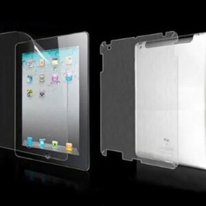 Skærmbeskyttelse. For- & bagside til iPad 2/3/4. -