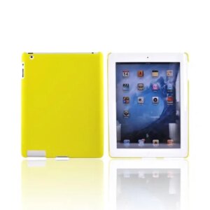 Silicone cover til iPad 2/iPad 3/iPad 4. Gul. -