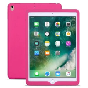 Silikone cover til iPad. Til alle iPad 9,7" modeller. Hot pink. -