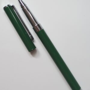 iPad / iPhone stylus pen med integreret kuglepen. Grøn. -