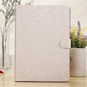 "Bling bling" cover til iPad Air 2 & iPad Pro 9,7". Hvid. -