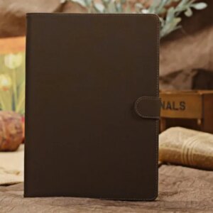 Flot ruskinds cover til iPad Air,iPad (2017) & (2018). Mørkebrun -