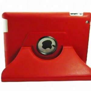 iPad Mini 360Â° Roterende Cover & Stander. Rød. -