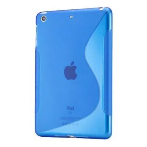 S-Line TPU cover til iPad Mini. Blå. -