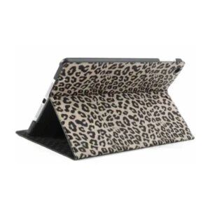 Leopard cover til iPad Mini 2 & 3. Grå. -