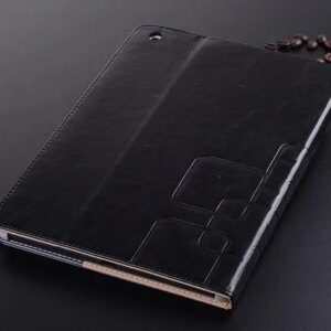 Printing Grain - "graveret" cover til iPad Mini 2 & 3. Sort. -