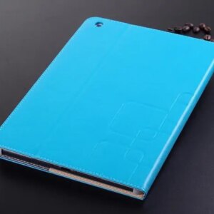 Printing Grain - "graveret" cover til iPad Mini 2 & 3. Turkis. -