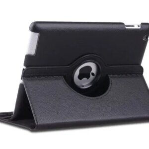 iPad Mini 4 / iPad Mini 5 Roterende cover & stander. Sort. -