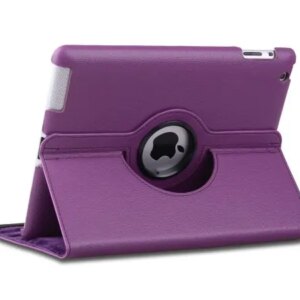 iPad Mini 4 / iPad Mini 5 Roterende cover & stander. Lilla. -