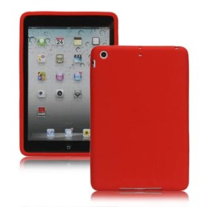 Silicone cover til iPad Mini. Rød. -