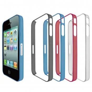 ipega-bumper iPega Bumper inkl to stk skærmbeskyttelser (1xfront+back). Blå. -